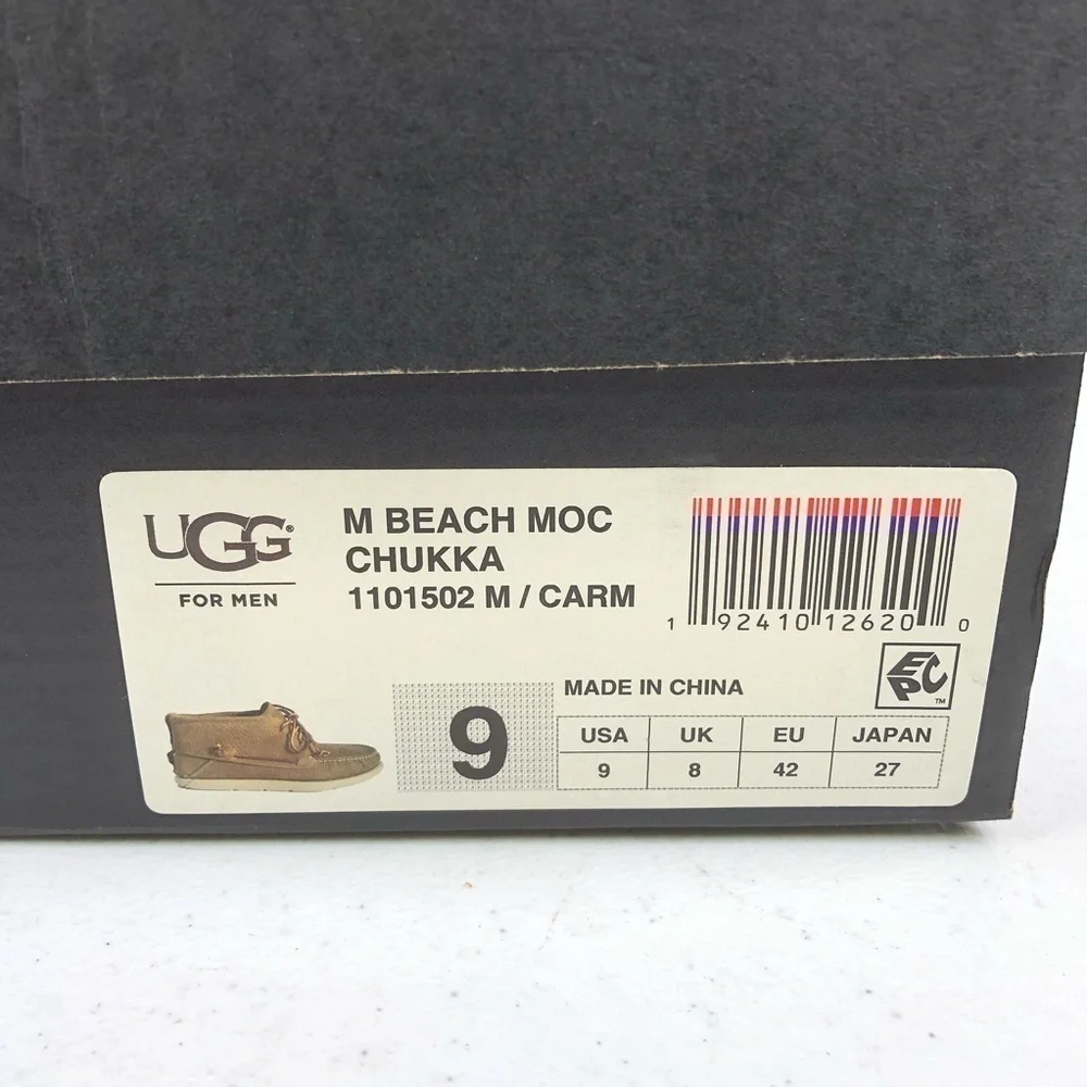 Ugg BEACH MOC CHUKKA Boots TRUE Carmel LEATHER
